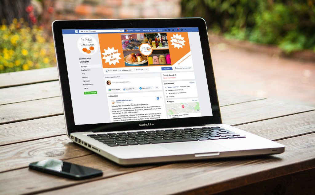 Création d’une page facebook