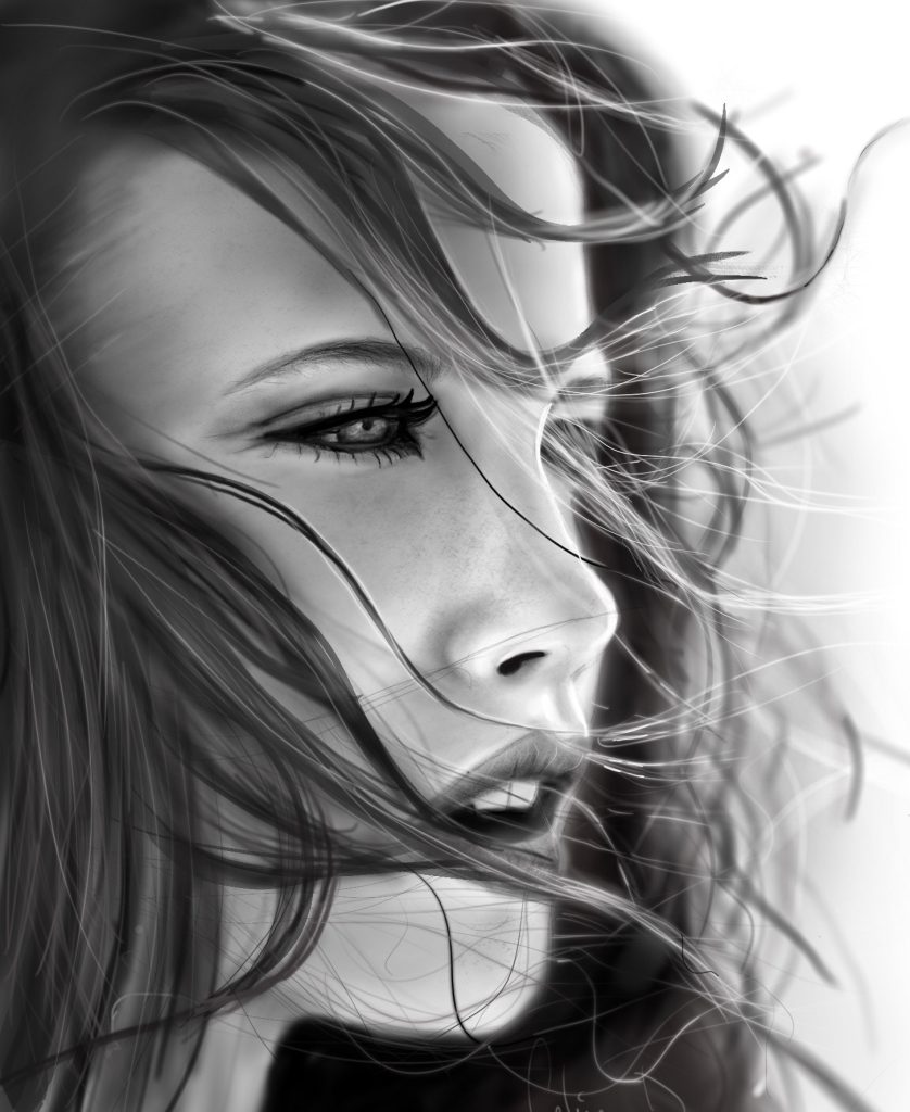 Portrait noir & blanc