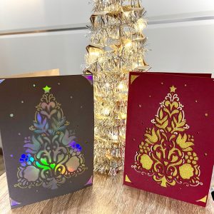 Carte de voeux « magic tree »