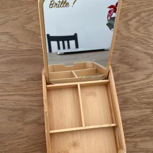 Boîte à bijoux en bois personnalisée
